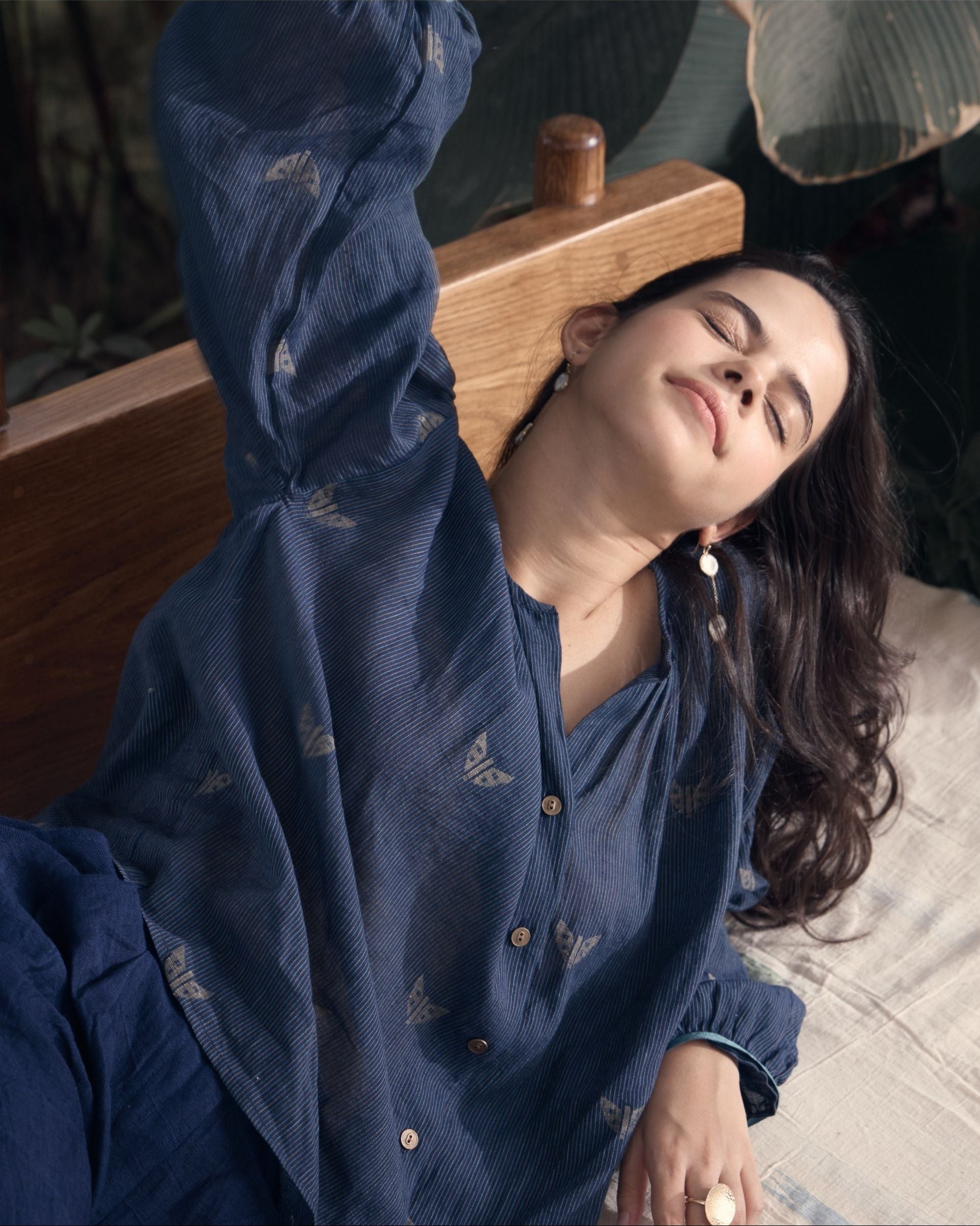 BRIO Henley Blouse
