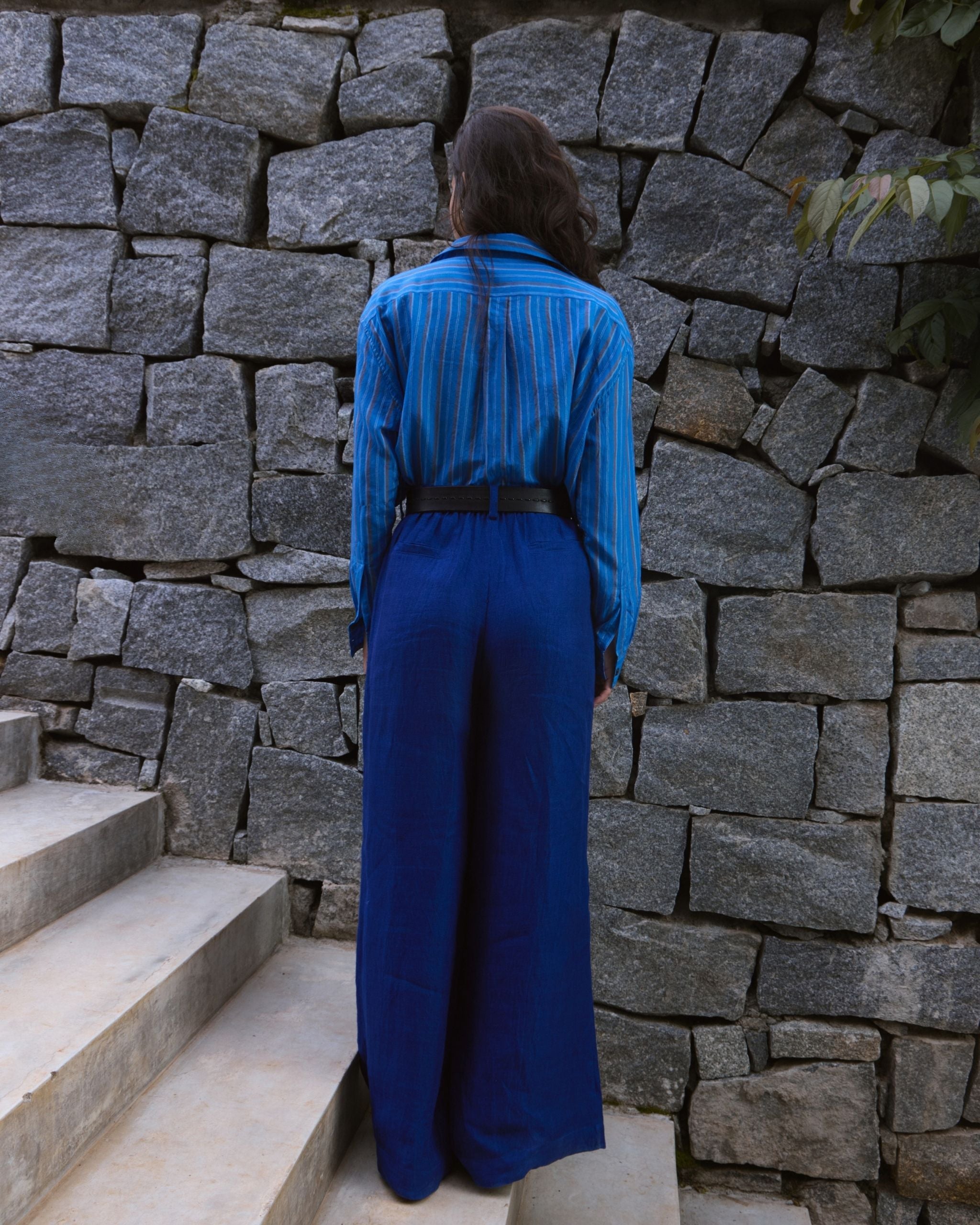 PRAIRIE Pleated Wide Leg Pants