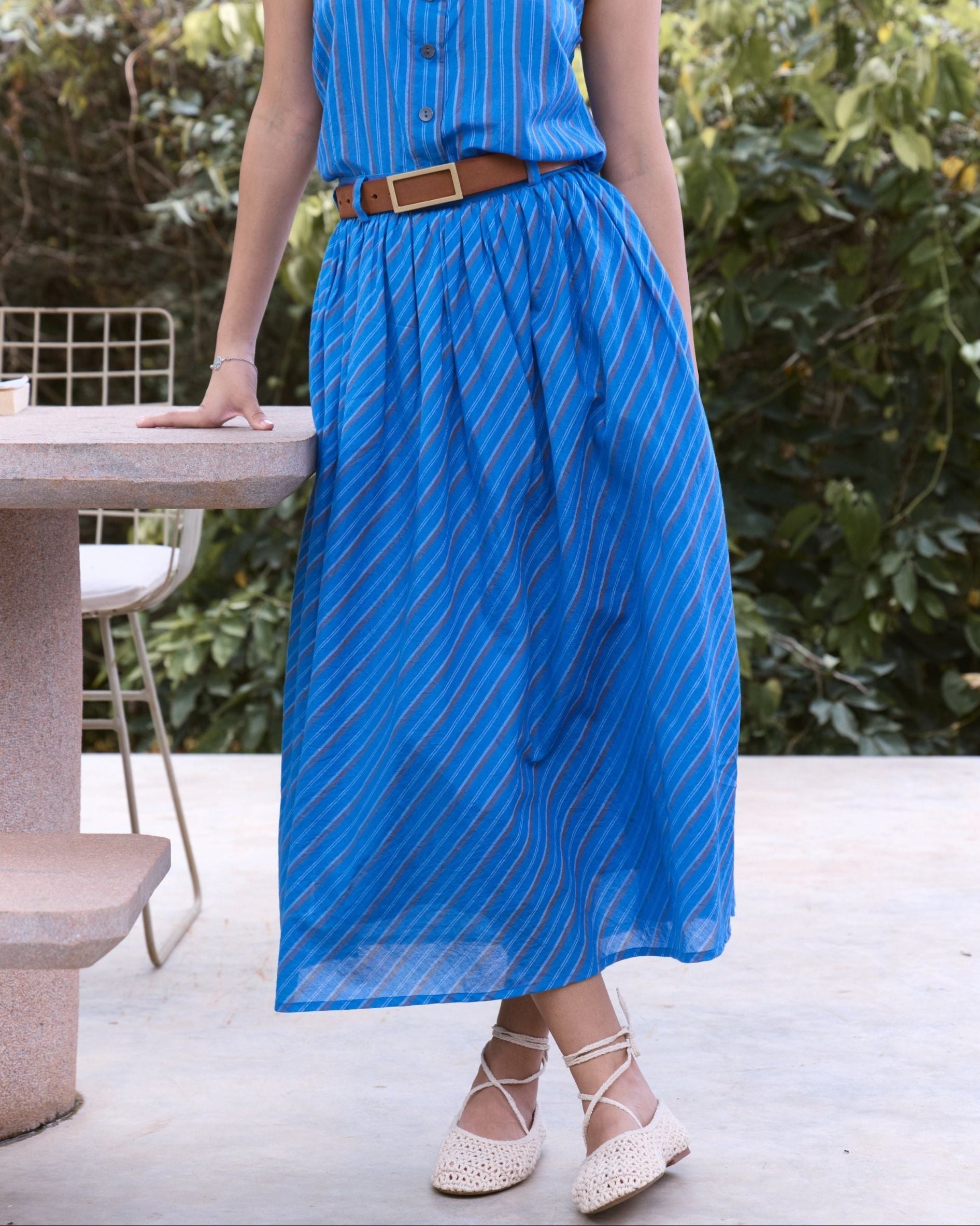 STROLL Diagonal Skirt