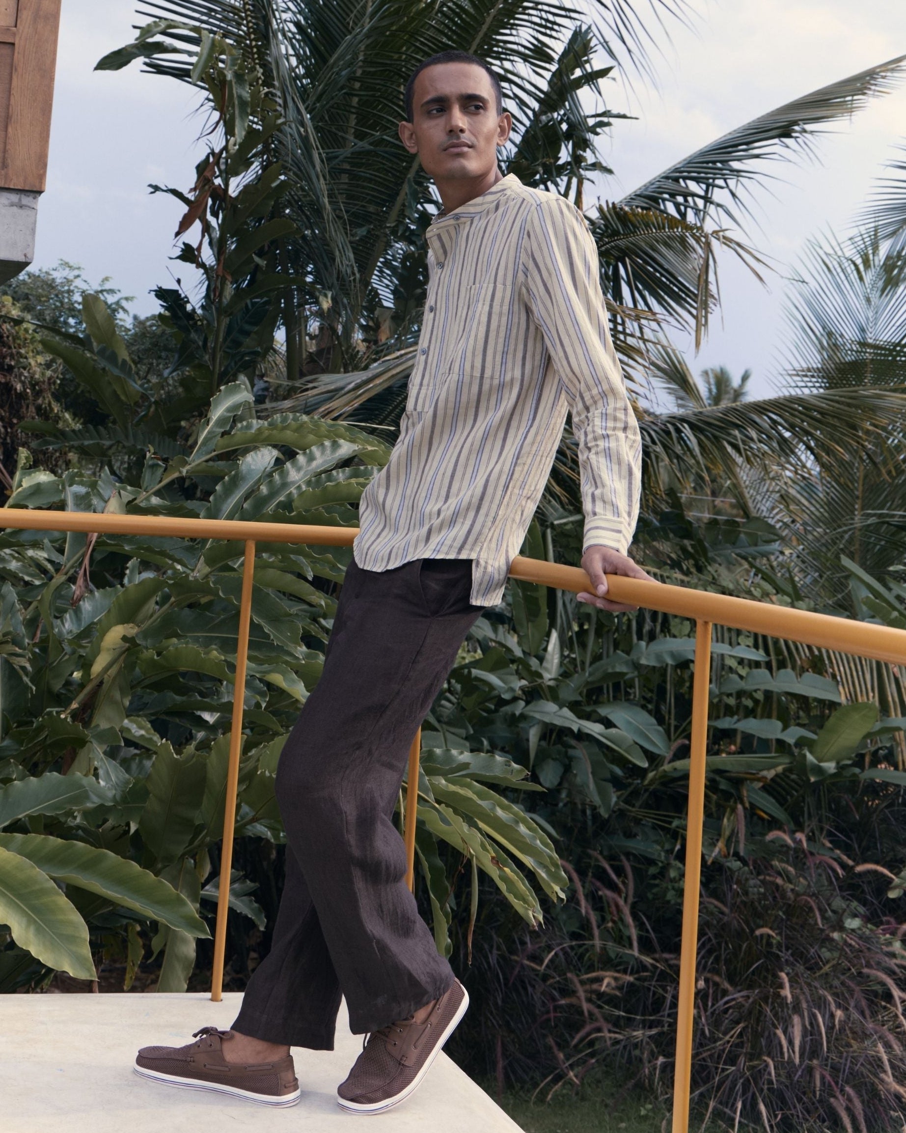 SUBLIMAL Asymmetric Placket Shirt
