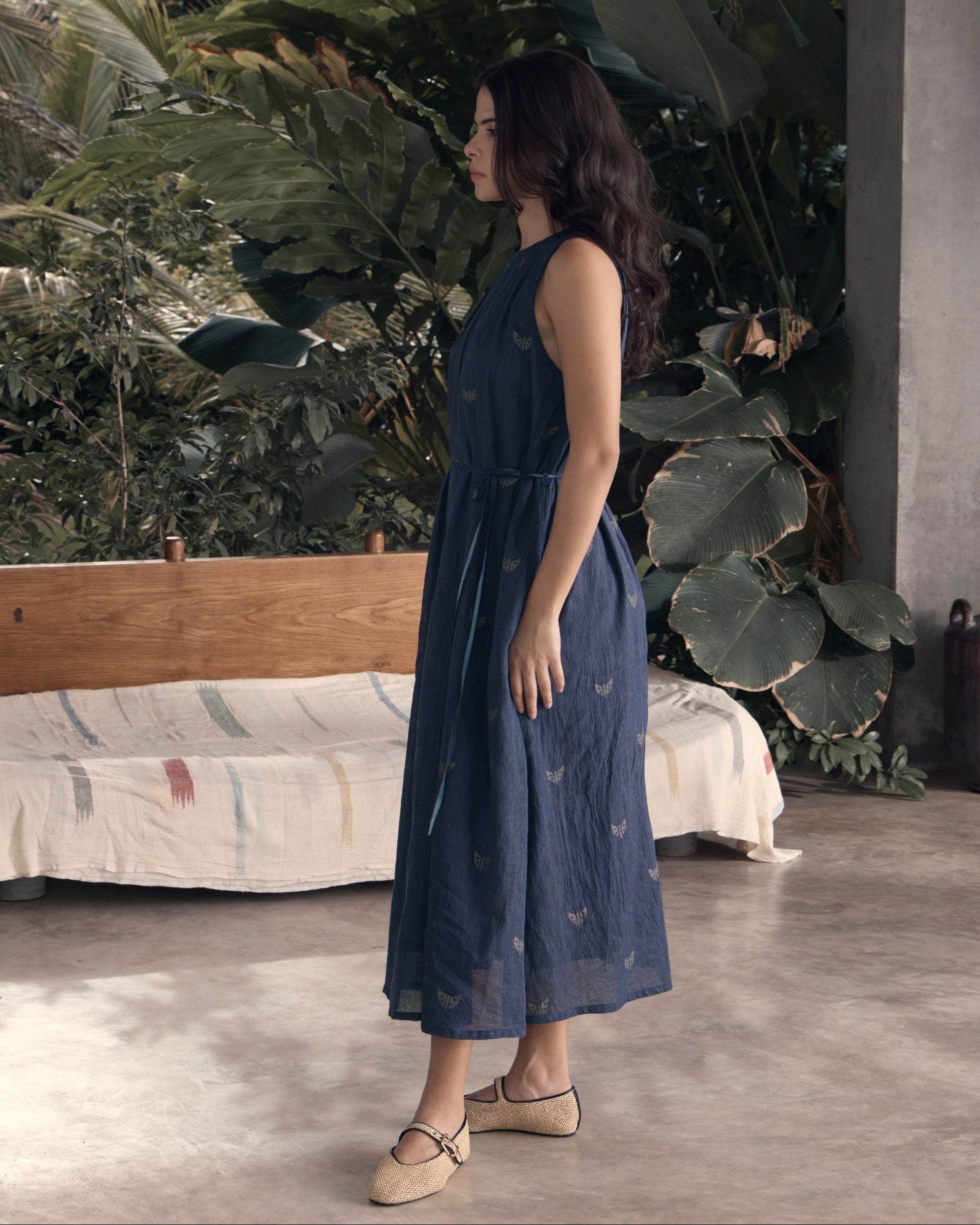 DRIFT Cutaway Shoulder Dress