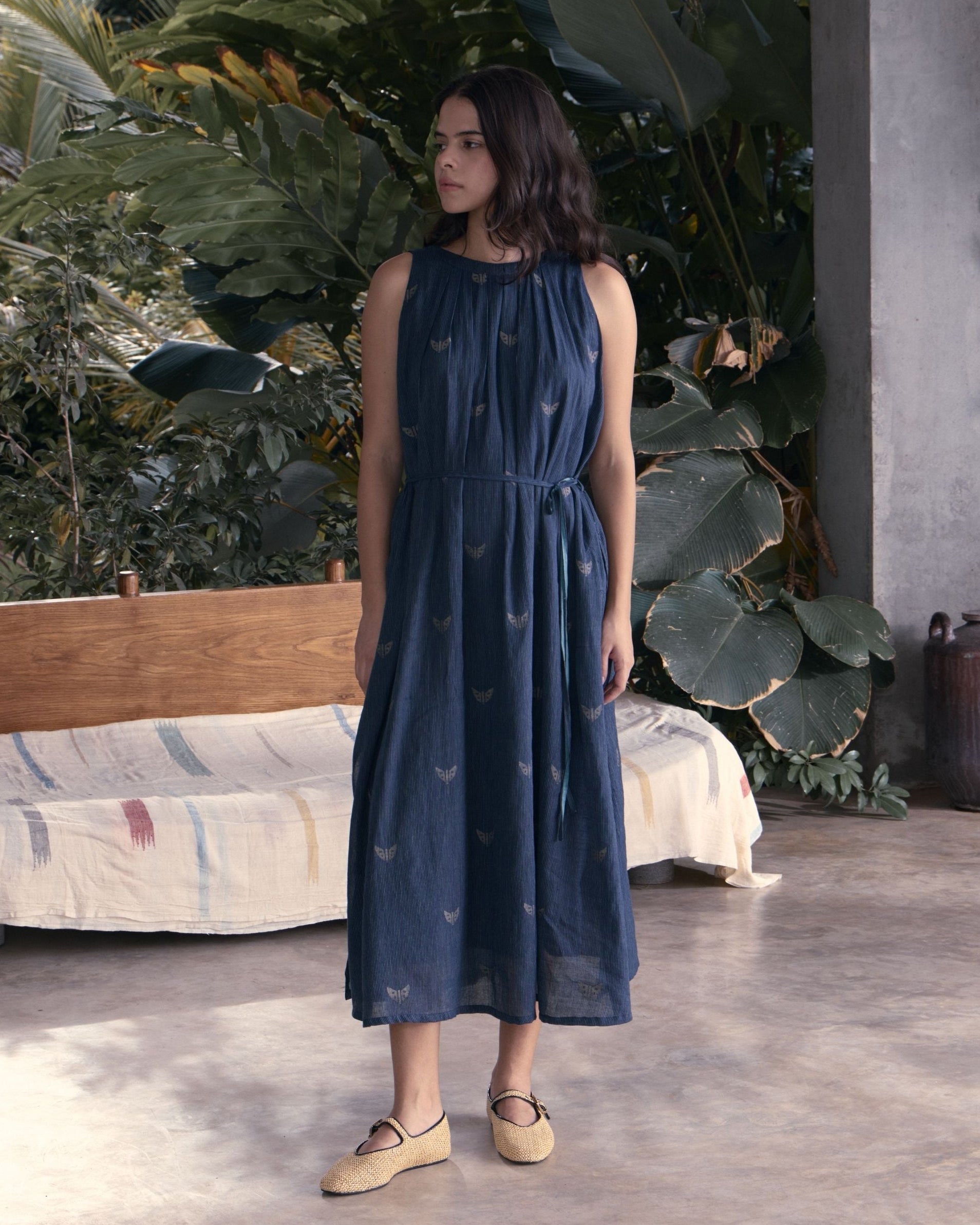 DRIFT Cutaway Shoulder Dress