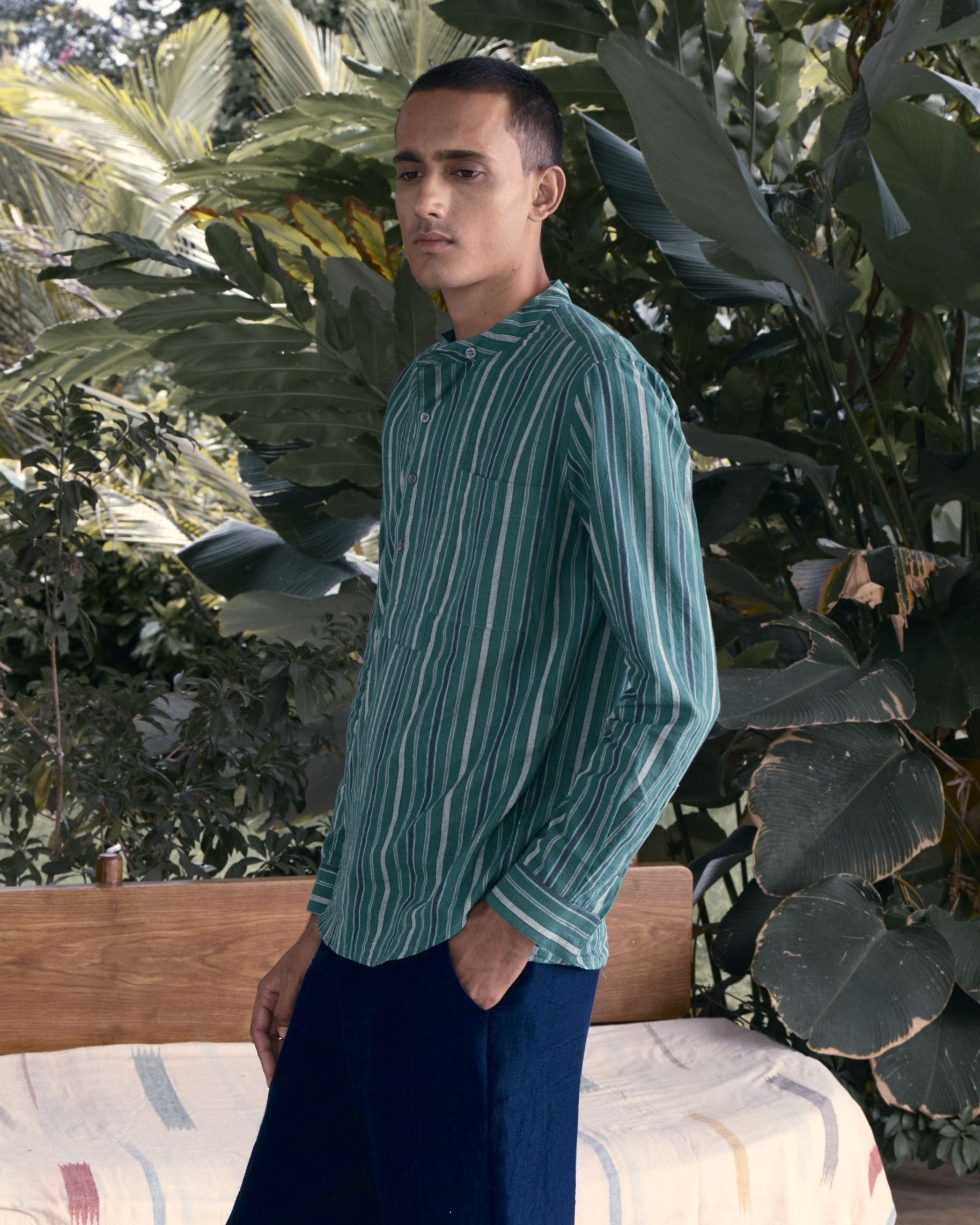 SUBLIMAL Asymmetric Placket Shirt