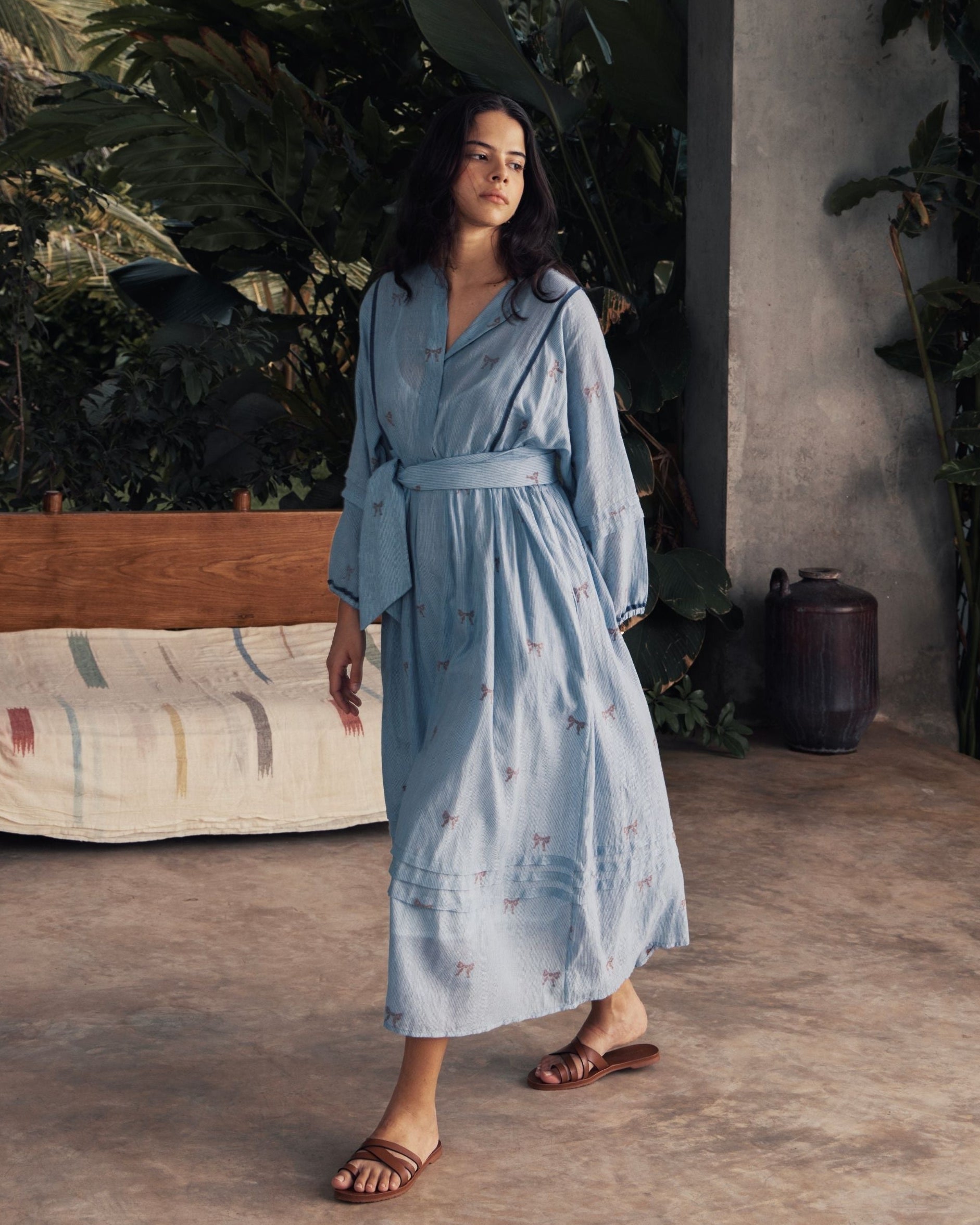 DAYBREAK Jamdhani Tunic Dress
