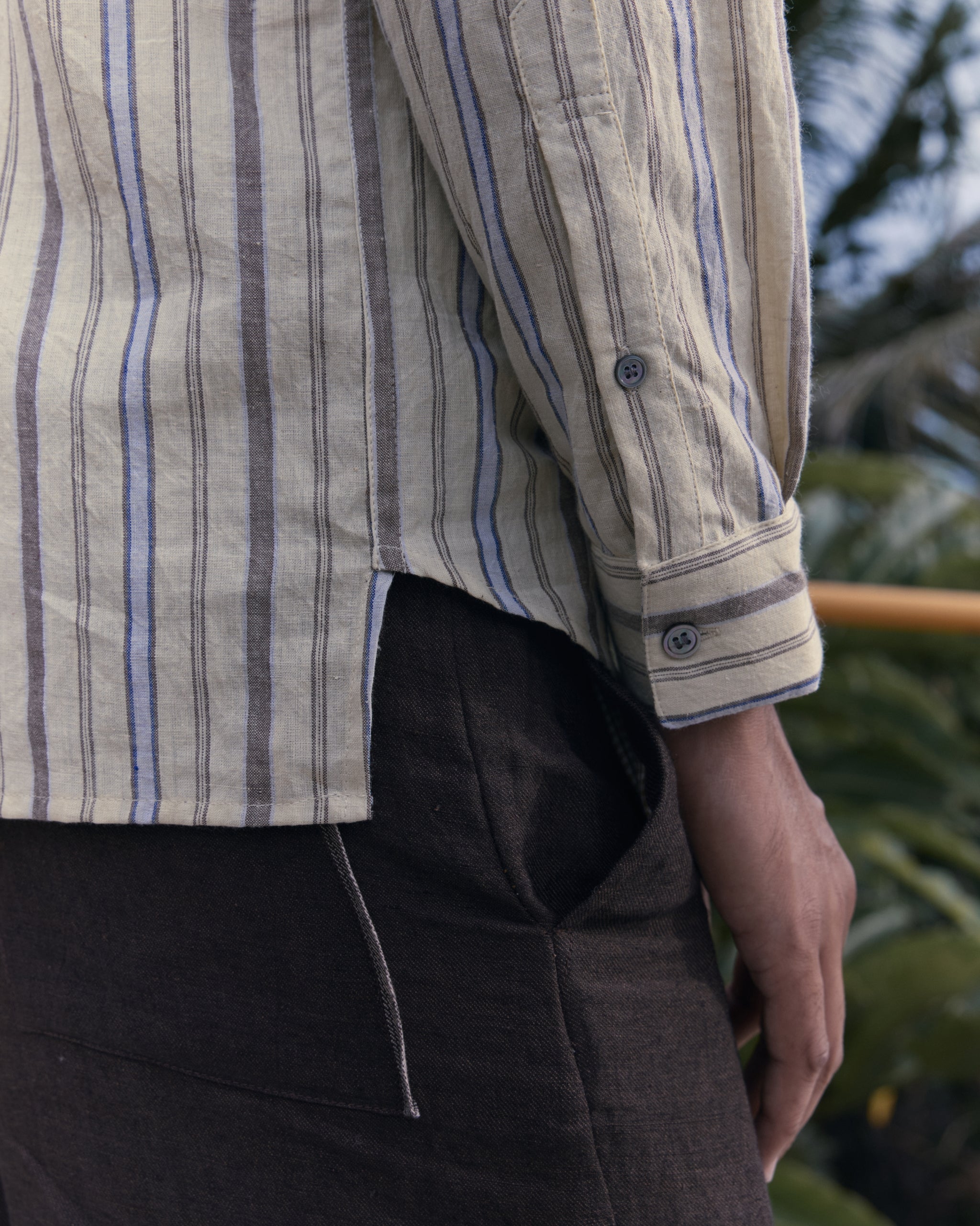 SUBLIMAL Asymmetric Placket Shirt