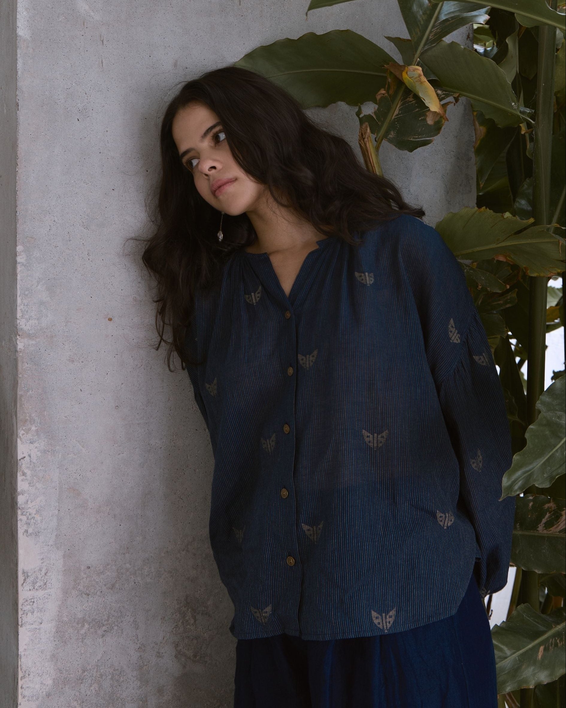BRIO Henley Blouse