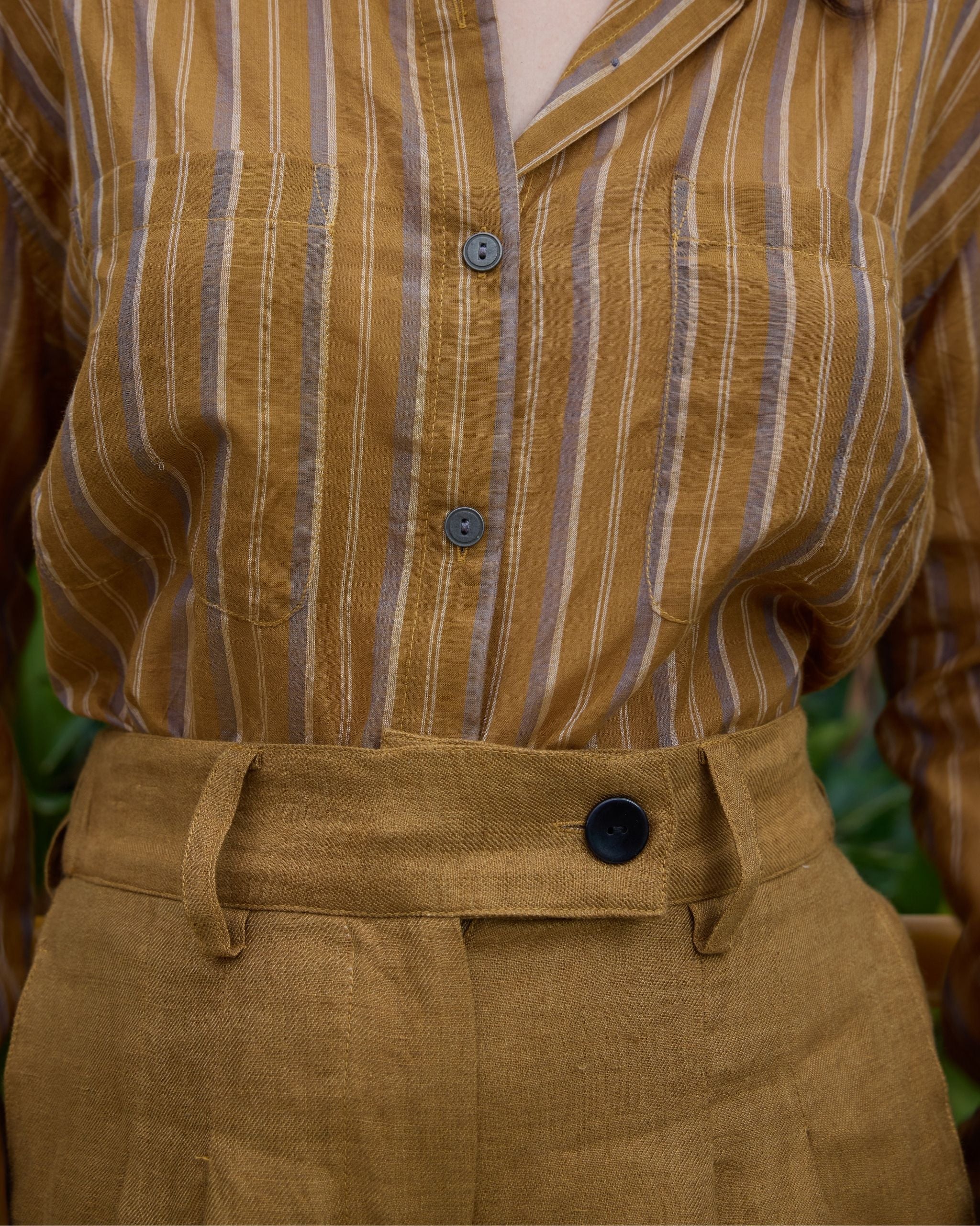 POETRY Pleated Barrel Pants