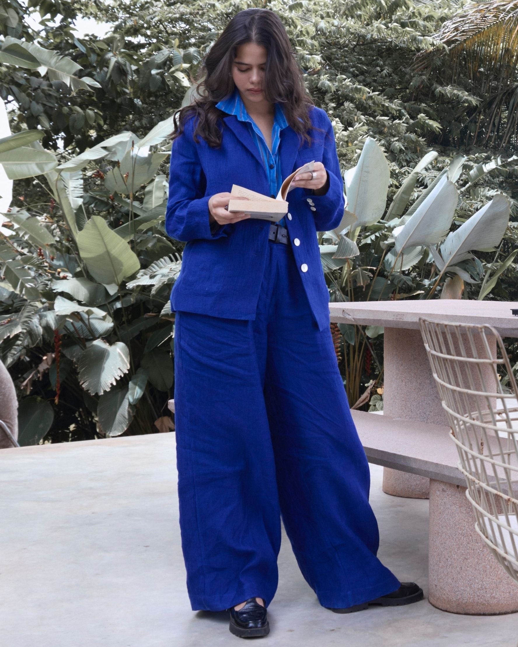 JOURNAL Button Front Blazer