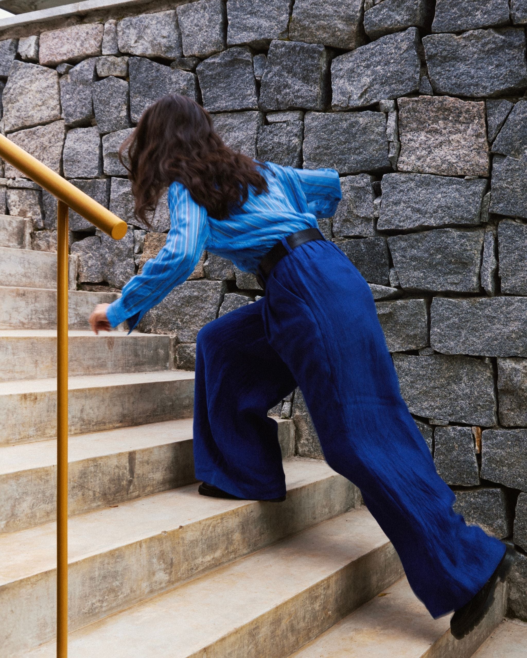 PRAIRIE Pleated Wide Leg Pants