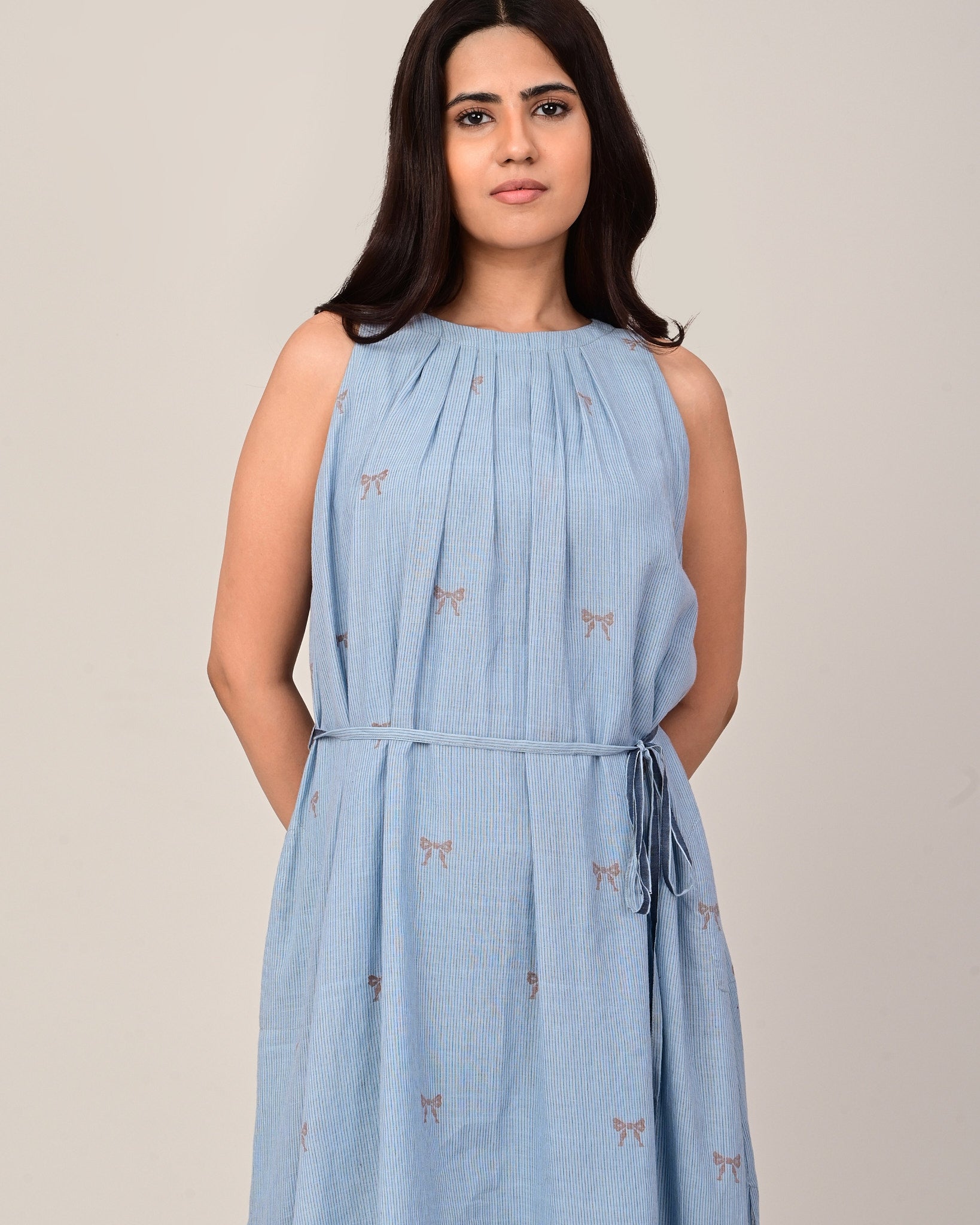 DRIFT Cutaway Shoulder Dress