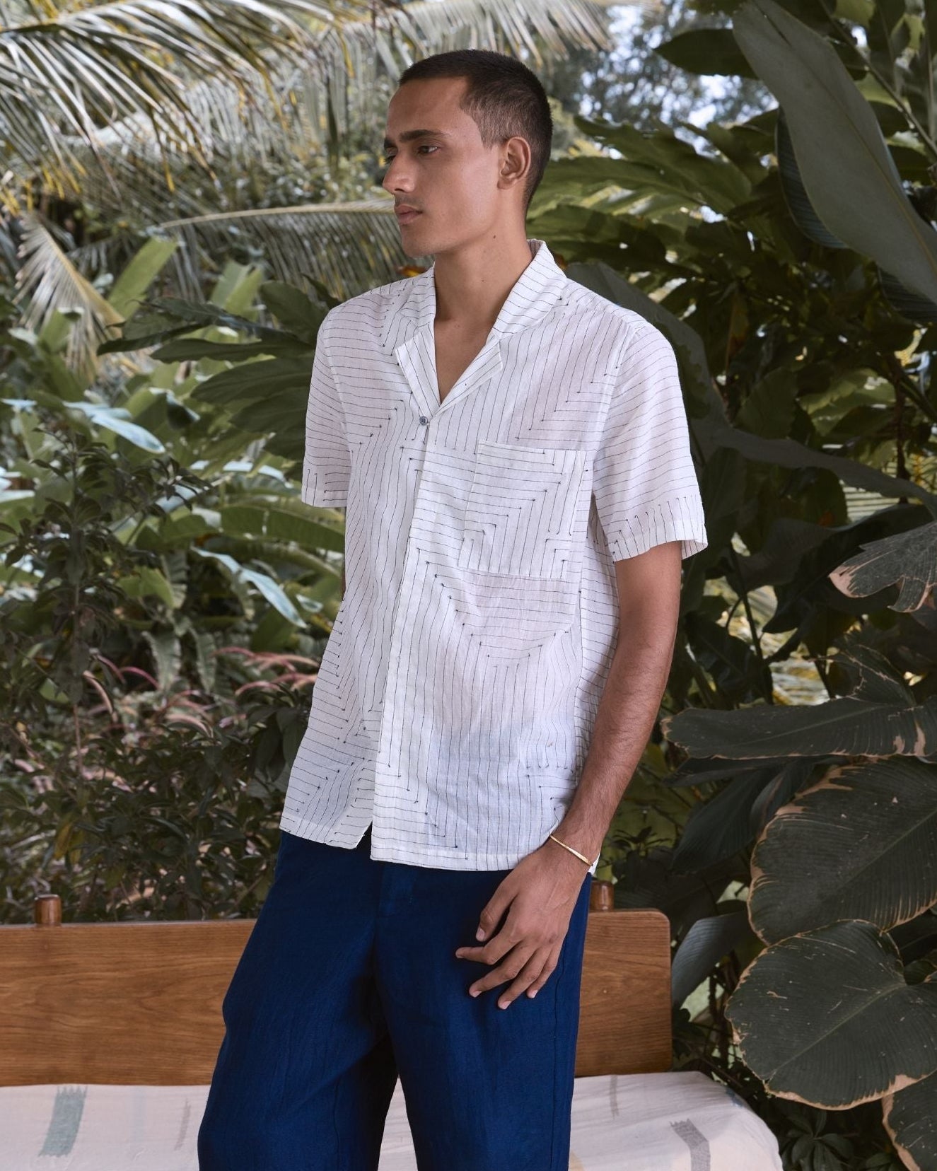 SOJOURN Broken Stripes Shirt