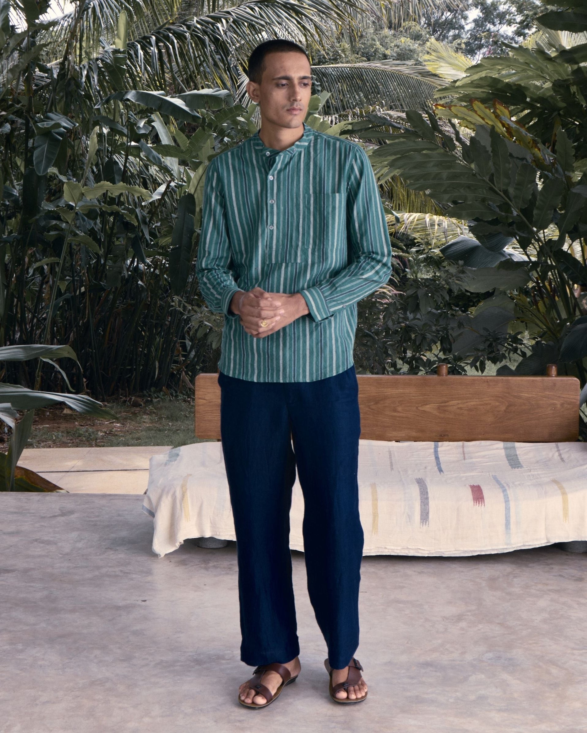 SUBLIMAL Asymmetric Placket Shirt