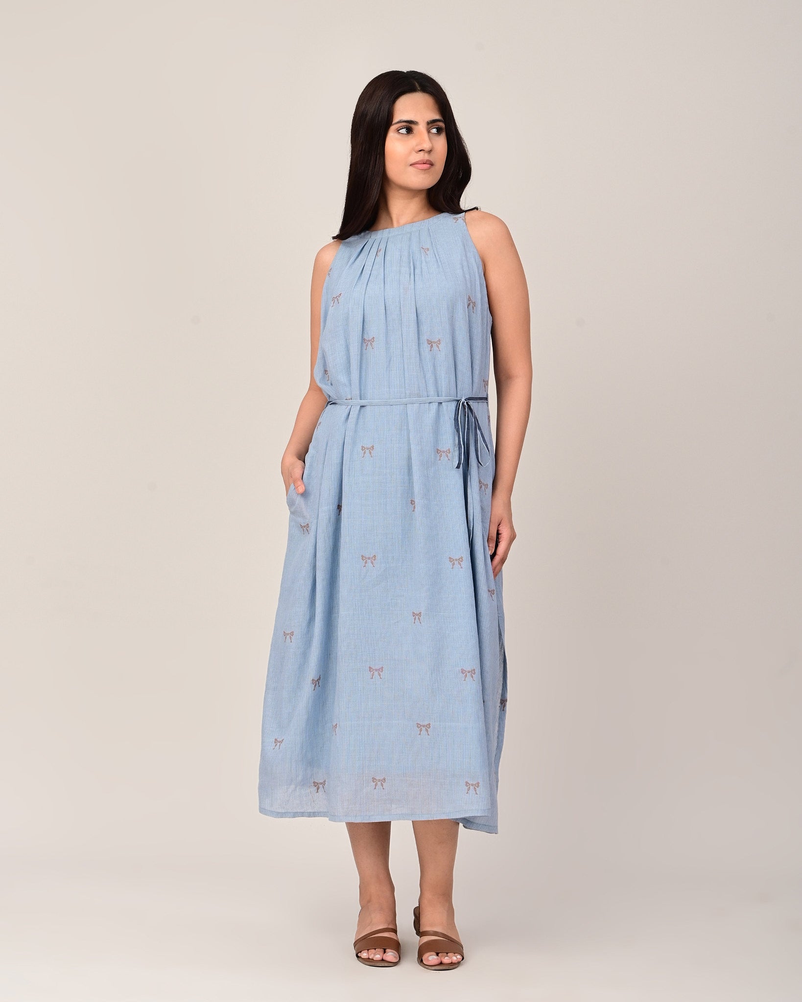DRIFT Cutaway Shoulder Dress
