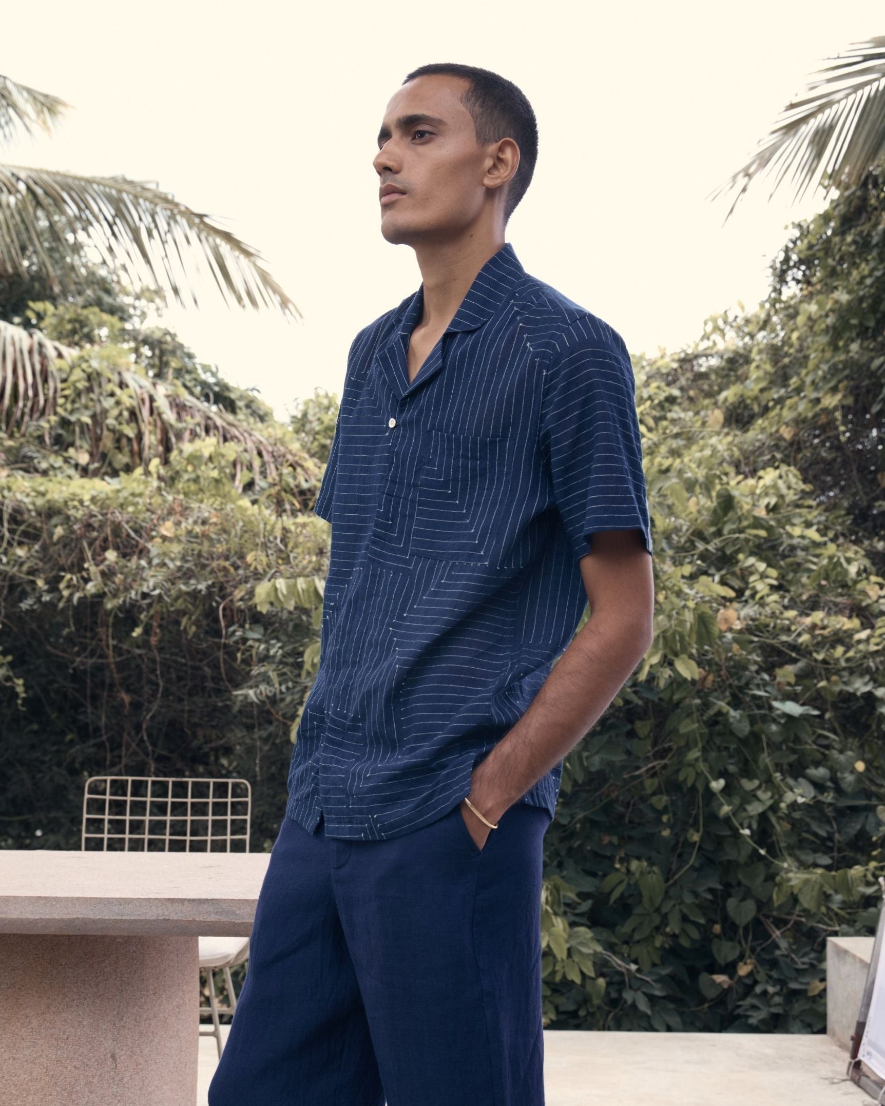 SOJOURN Broken Stripes Shirt
