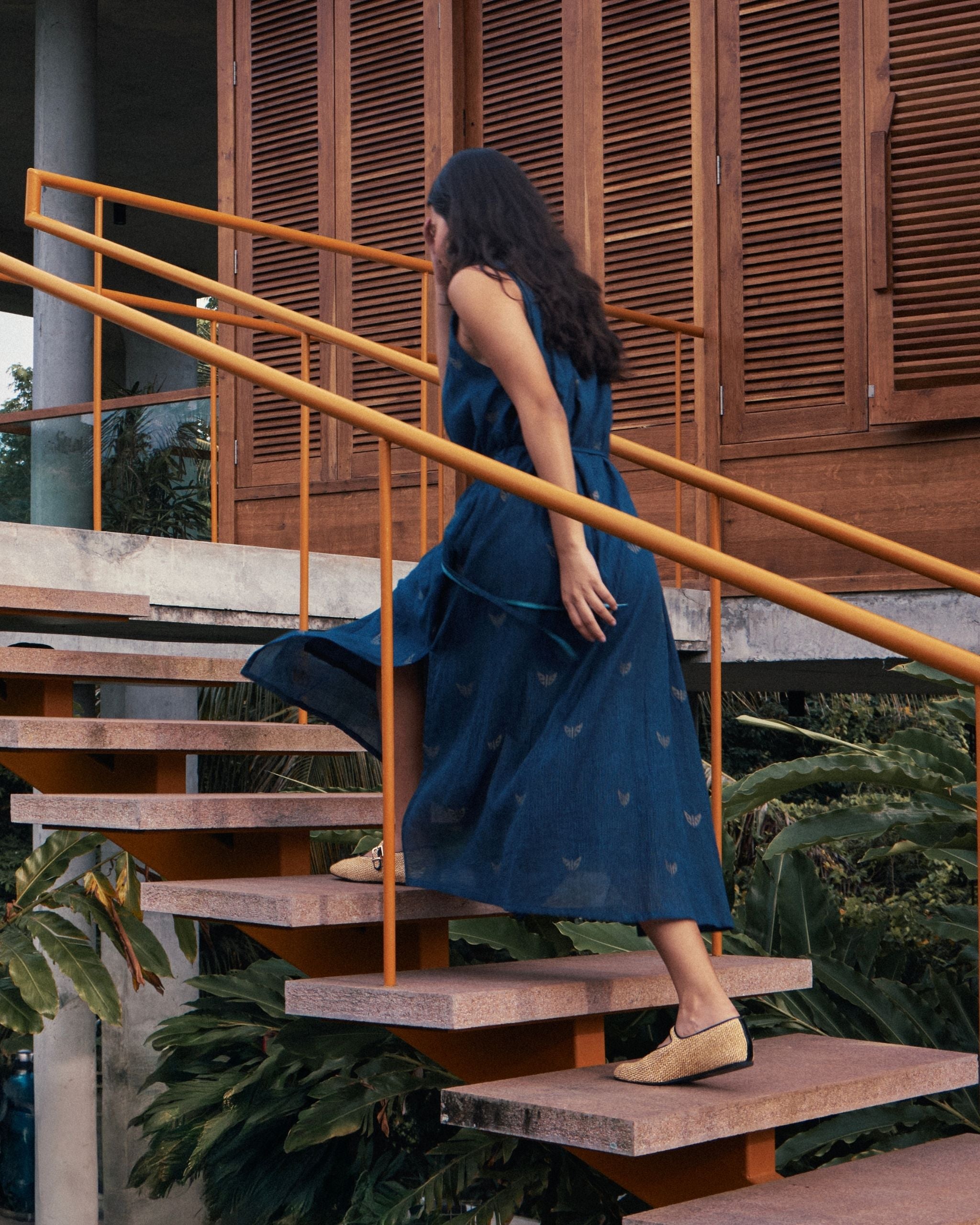 DRIFT Cutaway Shoulder Dress