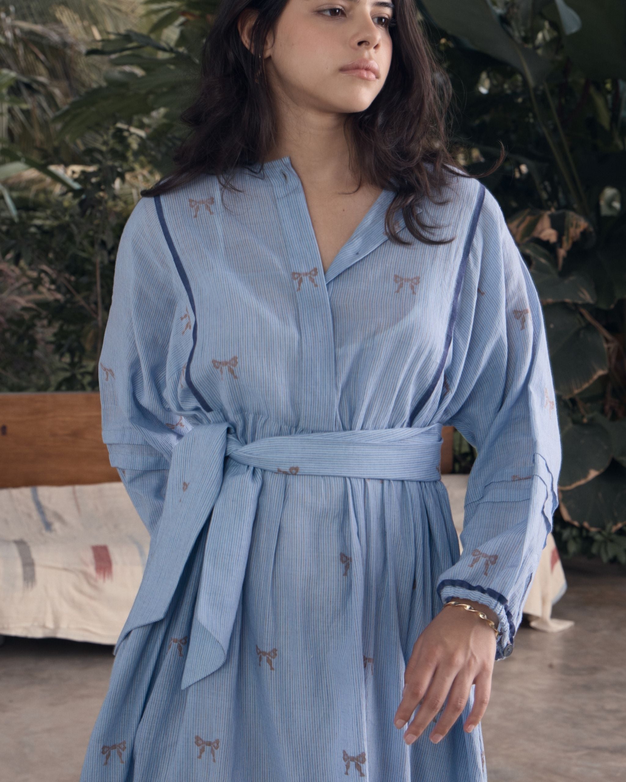 DAYBREAK Jamdhani Tunic Dress