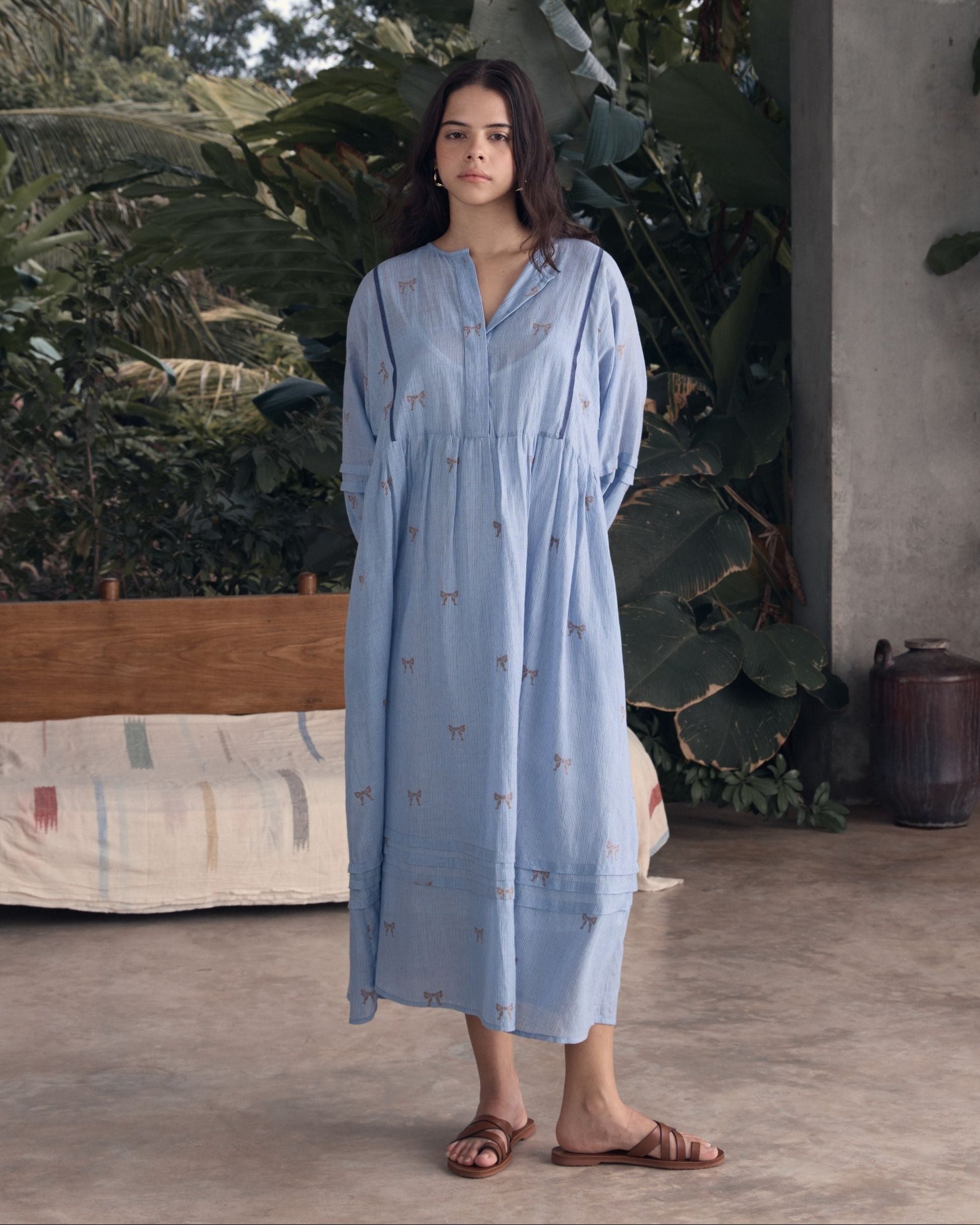 DAYBREAK Jamdhani Tunic Dress