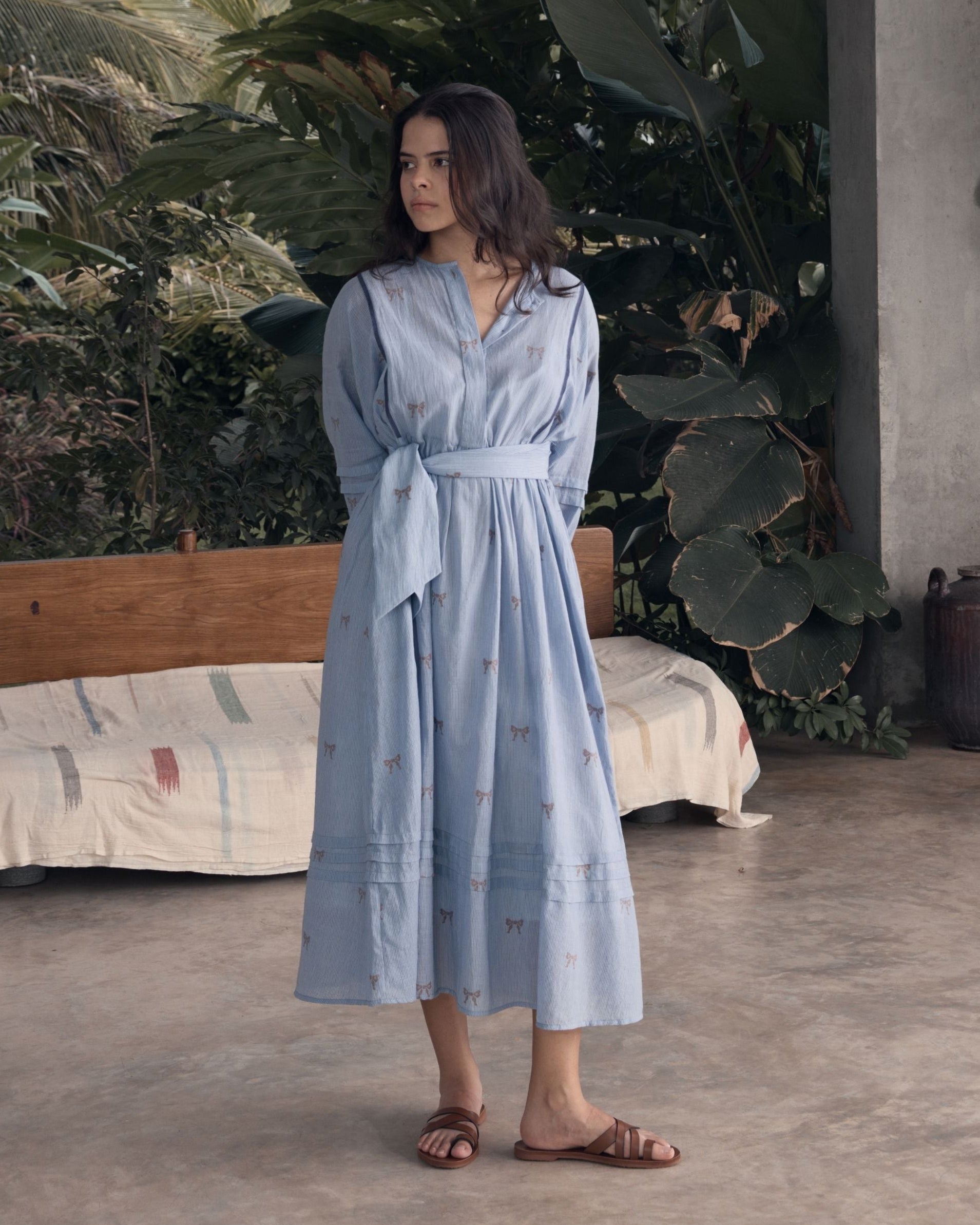 DAYBREAK Jamdhani Tunic Dress