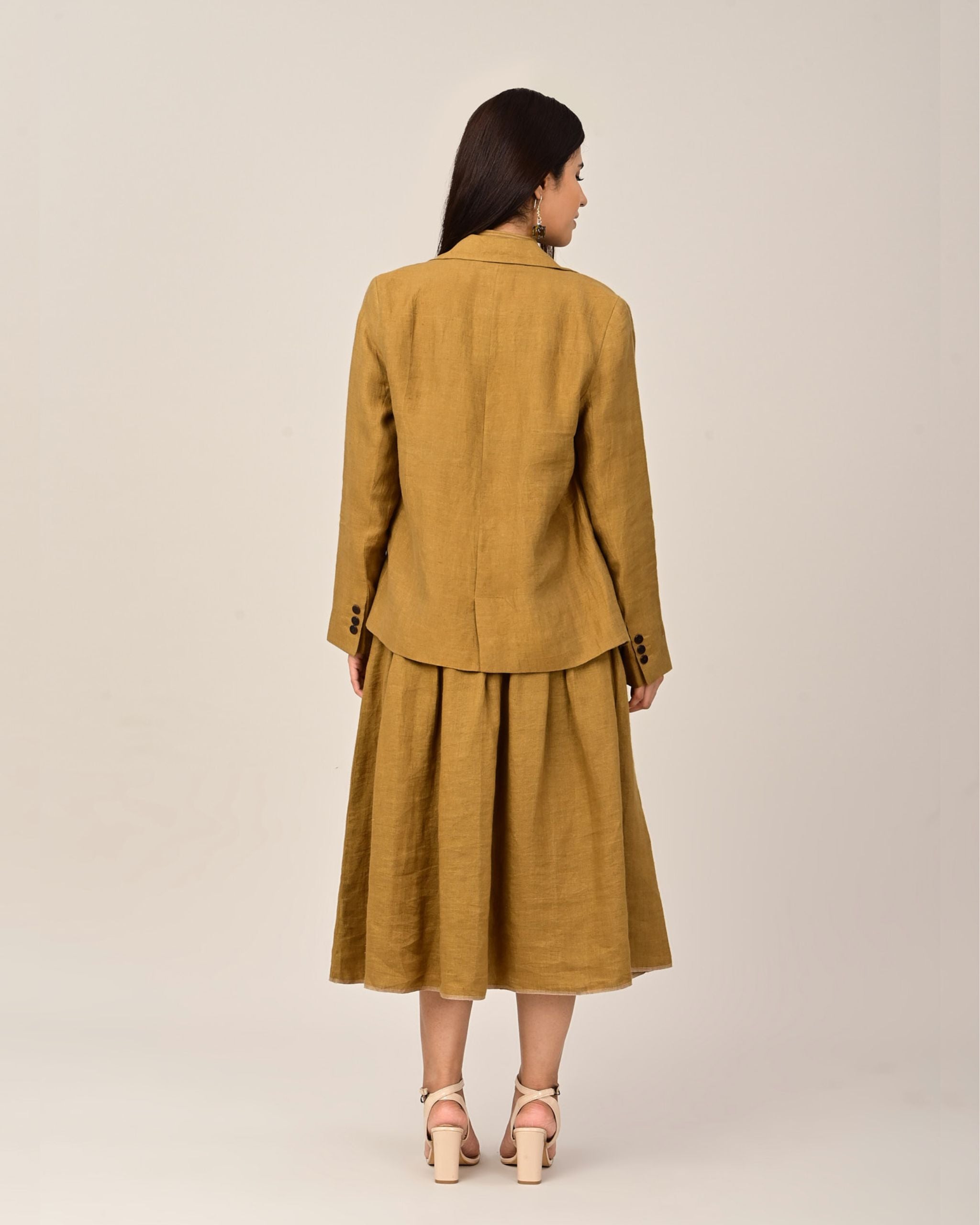 JOURNAL Button Front Blazer